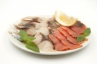 Ассорти из рыбных деликатесов (рыбная тарелка № 2). 